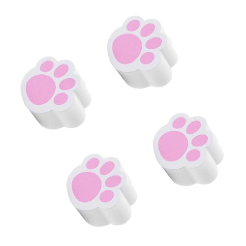 EXHUMKY 4Piezas Limpiadores de Espejo Baño de Unidades de Esponjas para Limpieza de Superficies Efecto Adhesivo y Diseño Único para Uso y