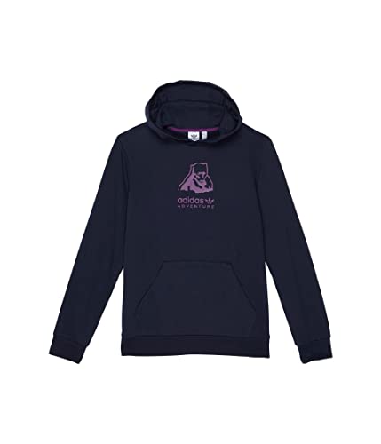 Sweat adidas Originals Adventure Hoodie pour garçon coloris bleu ink taille 8 ans