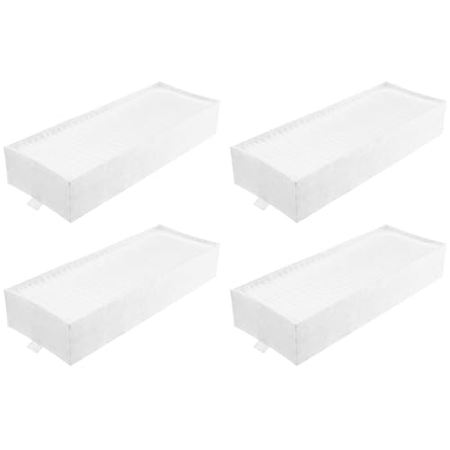 AllSpares Akustikfilter (4 St.) für Dunstabzugshauben geeignet für Bosch Siemens 17004801, HEZ9VEDU0 | Neff Z811DU0 | Gaggenau CA084010 | 192x75x35 mm