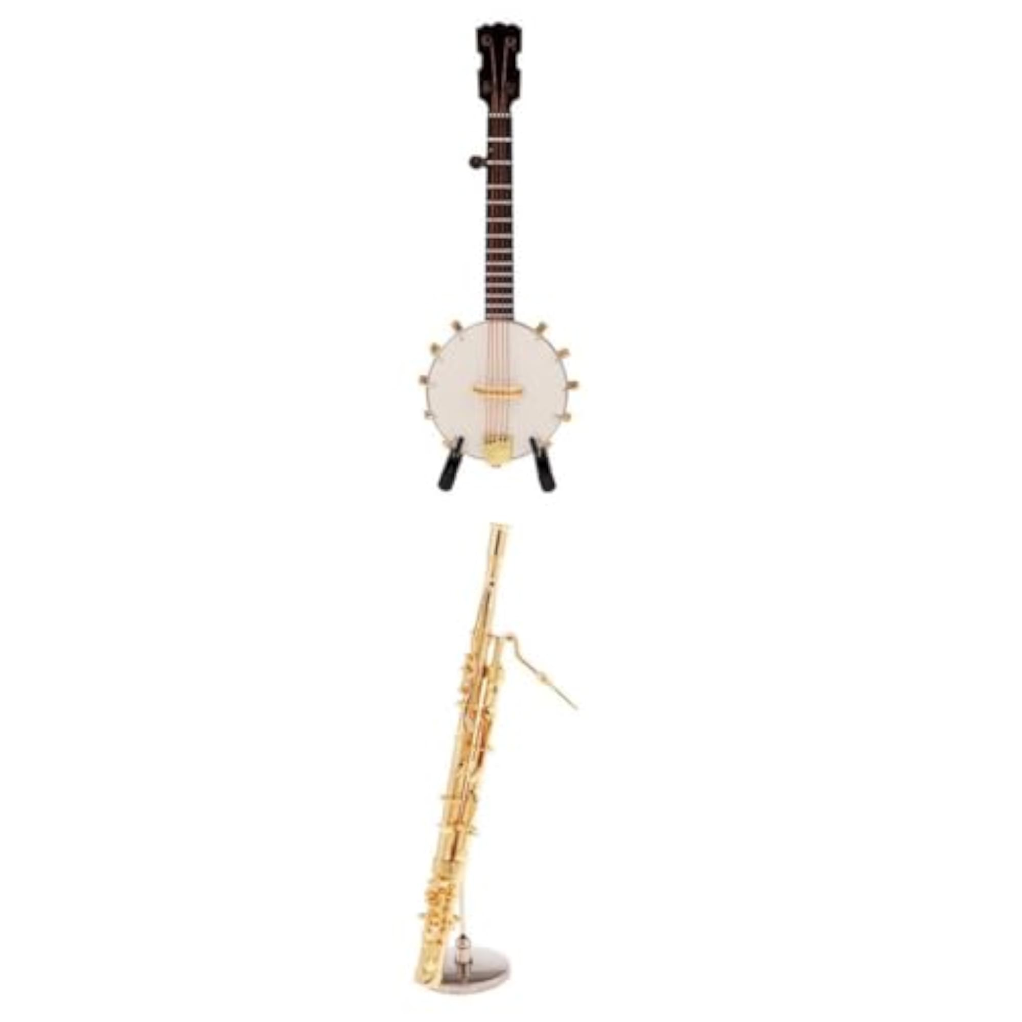 1/6 Soldier Musical Instruments Banjo Bassoon