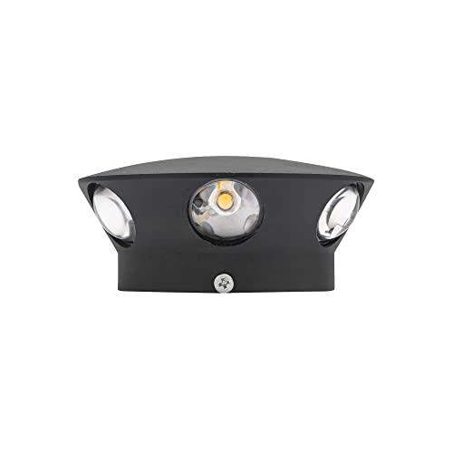 Image of 6Watt Outdoor Light for Wall lamp Elevation Lights for Main Entrance Outdoor Waterproof (IP-65) Light(6 Way Round, Warm White)