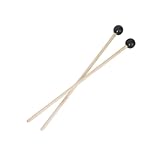 HOUDERCO 4個 高密圧縮木製ハンドル頑丈マリンバスティック大人 向け演奏用パーカッションマレット