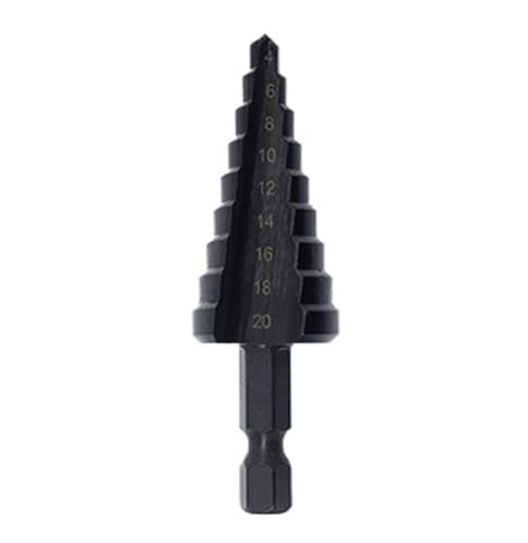 Brocas escalonadas en espiral de 4-32mm para evitar deslizamientos al taladrar metales