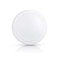 ECOELER 6 Inch LED Disk Light, Flush Mount Disc Recessed Ceiling Can Lighting, 16.5W, 1100Lm, 3000K Warm White, Dimmable Round Light Fixture for Bedroom, Kitchen, Dining Room, ETL&FCC Listed