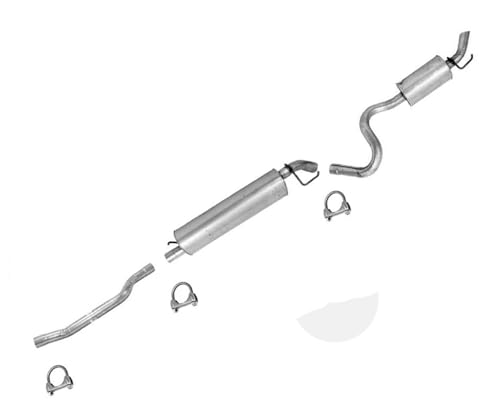 Resonator Pipe Muffler Tail Pipe Replacement Parts for