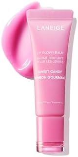 LANEIGE Lip Glowy Balm: Sheer Tinted Lip Treatment Balm Tube with Shea & Murumuru Butters for Hydrating, Moisturizing, Glossy, Non-Sticky Shine, Berry | Korean Skin Care, Sweet Candy