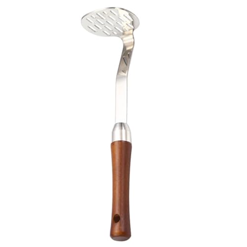 Schiacciapatate Manuale, Schiaccia Patate in Acciaio Inossidabile 304 con Manico, Pressa per Spaetzle Utensile da Cucina per Verdure, Carote, Fagioli e Frutta