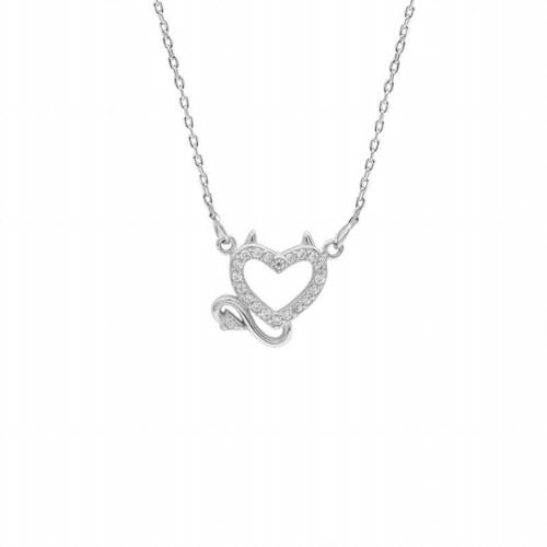 Collier petit diable cadeau idéal avec boîte pour anniversaire