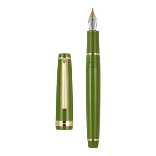 Stylo-plume en résine métallique haute qualité Gold Clip pointe M