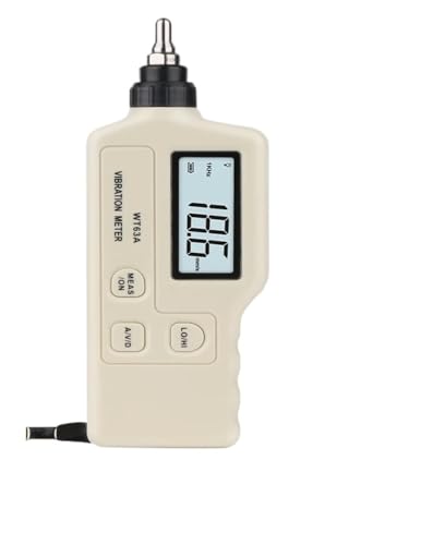 機械式振動計、 デジタル振動計 デジタル高精度振動計 LCD 電子振動周波数アナライザー ハンドヘルド WT63A