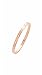 kate spade new york Set In Stone Stone Hinged Clear/Rose Gold Bangle Bracelet