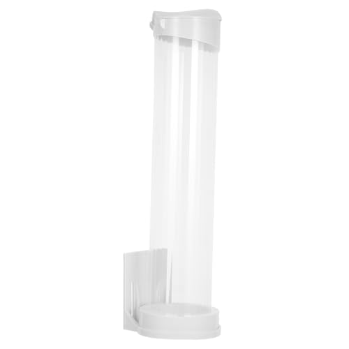 Zerodeko Soporte de Cono de Helado de Plástico Reutilizable con Base Estable Dispensador Transparente para Almacenamiento de Conos de Helado para Uso Casa y Comercial