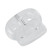 Kordel Stopper, 2-Loch, 10 Stück, Transparent, für bis Ø 4 mm Kordeln, Band Klemme Jacke, Bekleidung, Rucksack, Gummikordel Stopper, Schnellverschluss Schnürsenkel, Schnur Rutsche, Tanka Kordelstopper – Ansicht 9