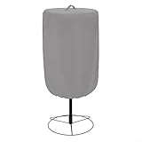 Filteilect Outdoor-Übungskorbabdeckung für Staub und Regen, wasserdichtes Oxford-210D-Gewebe mit Doppelnähten, UV-beständig, passend für 89 x 66 cm große Einkaufstasche, Grau