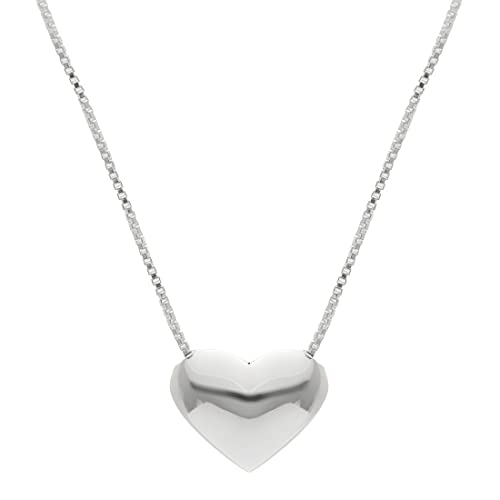 Collier cœur en argent 925, le bijou romantique pour célébrer votre histoire d'amour
