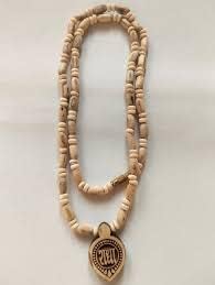 Radha Naam Tulsi Mala Tulsi Mala Kanthi with Shree Radha Name Locket Wooden Chain Holy Basil Tulasi - Image 4