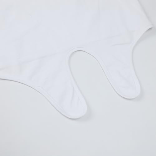 HILEELANG 4 Packs Girls Shirts Summer Short Sleeve Cotton Soft Plain Solid Pure Color Tops Tee Basic Shirts 7