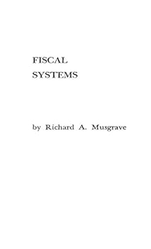 Hardcover Fiscal Systems Book