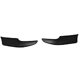 Front Bumper Lip Compatible With 2011-2013 Toyota Corolla | Factory Style PP Black Front Lip Spoiler Splitter by IKON MOTORSPORTS | 2012