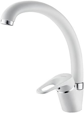 Robinet de cuisine multicolore à poignée unique pour un contrôle précis eau chaude et froide