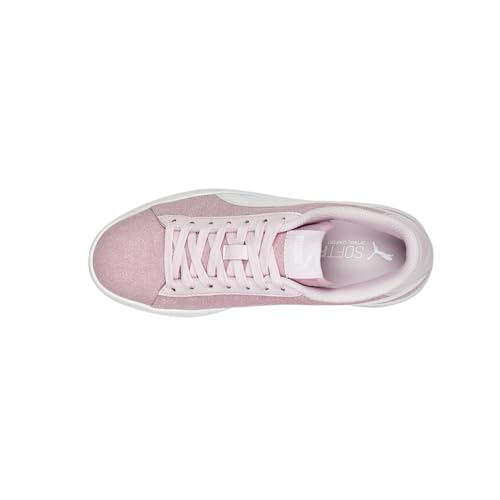 PUMA Kids Girls Smash V2 Glitz Glam Lace Up Sneakers Shoes Casual - Pink4