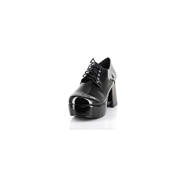 Ellie Shoes 312-PIMP, Plataforma Hombre, Negro, Small