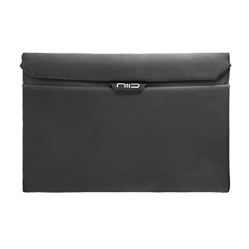 NIID Laptop Sleeve 13 3 Inch Laptop Bag Notebook Bag All-Round Protection for MacBook Pro 13.3 of EEN Maatje Lenovo HP Small Asus Dell Black