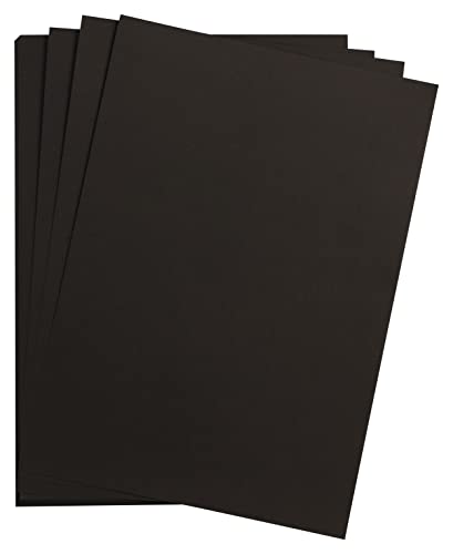 Clairefontaine 960071C, One Maya Paper Pack, 250 Sheets of Smooth Black Drawing Paper, A4 21x29.7 cm 120g