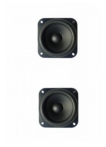 Image of Full Range Speaker, 15 Watt, 4 Ohm, 6.5 x 6.5 CM, Set of 2