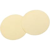 Hemobllo 2 Runde Messingplatten 0,5mm Runde Messingbleche für Selbstgemacht Bastelarbeiten Schmuckherstellung Modellbau und Reparaturen