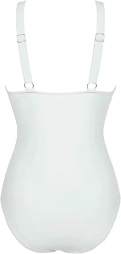Maillot de bain léopard ajouré style cutout et décolleté plongeant mesh - 7