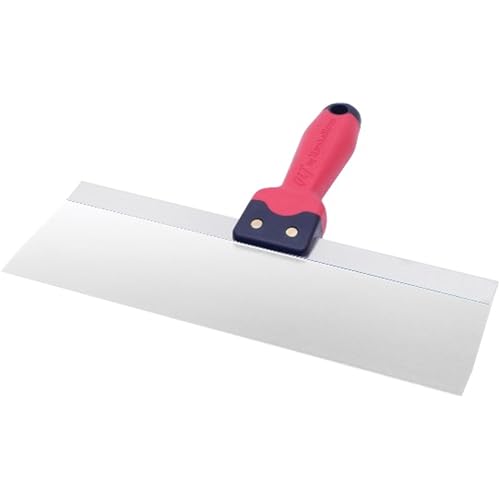 Espátula de superficie de Marshalltown con mango de acero inoxidable, dimensión: 254x76 mm, herramienta para pintores y especialistas en paneles de yeso.