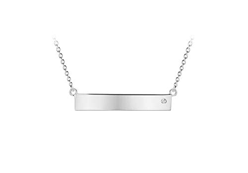 Collier barre argent femme Tuscany Silver pour sublimer vos tenues du quotidien
