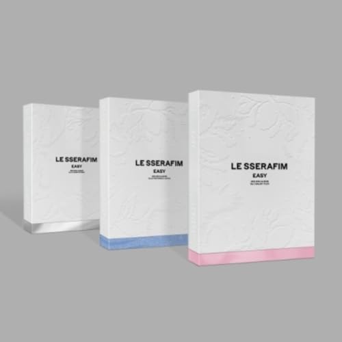 Le SSERAFIM Easy Mini Album 3 CD version surprise édité par Dreamus