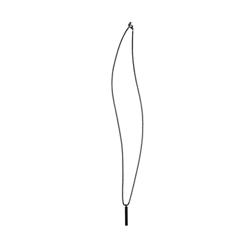 Mvmt Men's Monolith Necklace | Stainless Steel, Hook Closure | Silver #TOP1