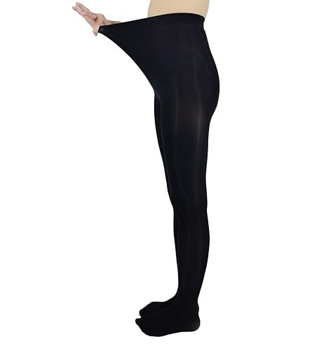 2 pairs of slightly transparent women's ballet dance tights, high waisted Open-sole pantyhose2