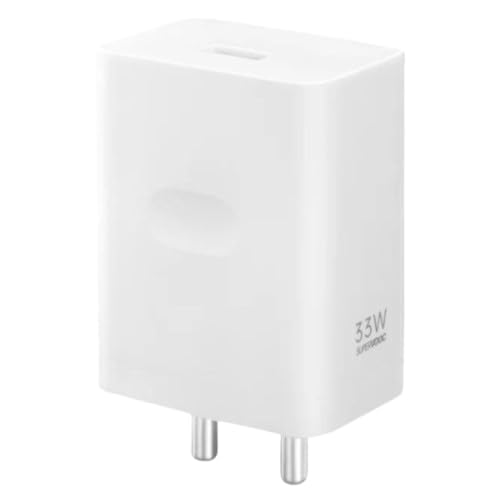 Image of Original 33W | Supervooc Fast Charger | Adapter Only | Type A To C | Compatible With Op Po A54 5G F19S Reno7 Z & F17 Pro Smartphone, Multi Colour