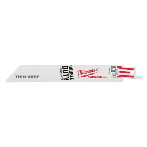 Milwaukee 48-00-5182 Super Sawzall Blade 14 Teeth per Inch 6-Inch Length (5pack) - image 1