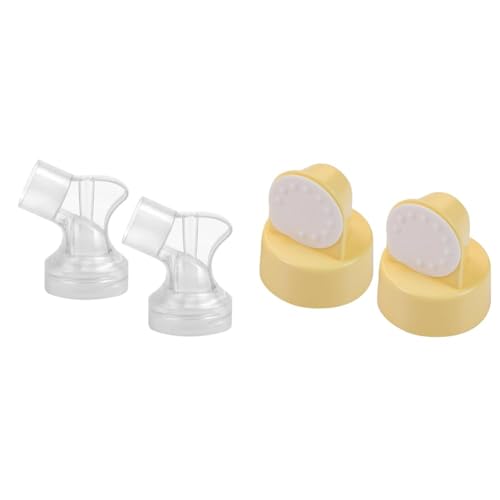 Image of Medela Spare Parts for Pump in Style Advanced - PersonalFit Connectors, Valves and Membranes