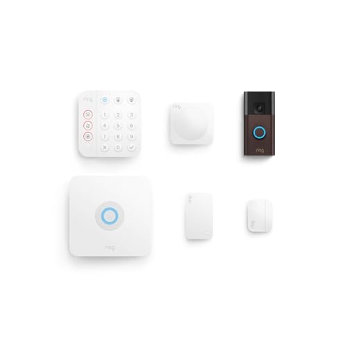 Ring Alarm 5-Piece Kit with Ring Battery Doorbell