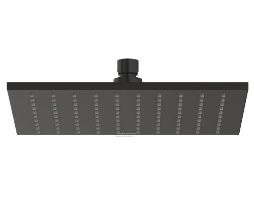 BRAVAT Dietsche - Alcachofa de ducha (25 unidades), color negro mate Cover