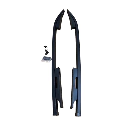 Portaequipajes Techo para Mitsubishi L200 para Triton 2007-2022 Barras Portaequipajes Rieles De Techo Cajas Laterales Aluminio(Negro)