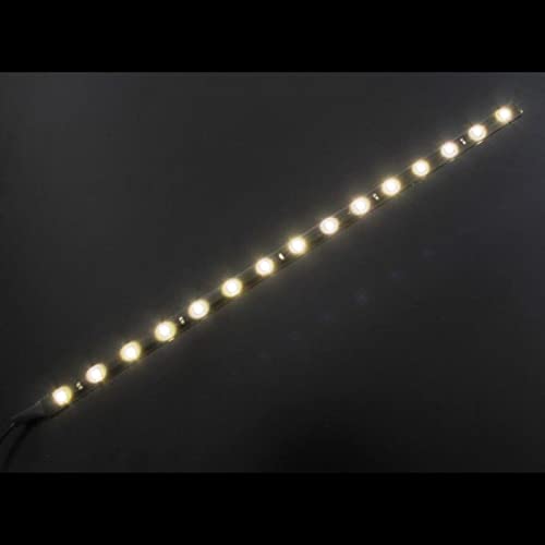 Lumonic LED Strip 0,3m Warm-Wit 3000K Bar 24V IP65 18LEDs 60/m SMD2835 I Stripe 30cm, Band, Trunking