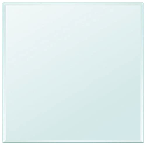 VidaXL Piano Tavolo in Vetro Temperato Trasparente...