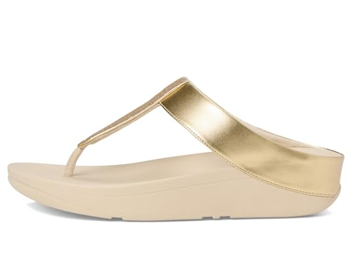 Image of FitFlop Women's FINO Glitterdust Metallic Toe Post Flip Flop Sandal