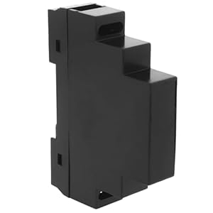 WITTKOWARE Hutschienengehäuse 1TE Schwarz