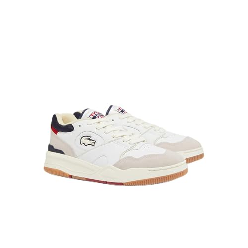 Lacoste Mens Lineshot Sneaker, Off WHT/Gum, 11.5