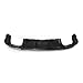 Rear Bumper Diffuser Lip Spoiler Fit For Audi S3 A3 SLINE 2017-2020 Glossy Black Carbon Fiber Look