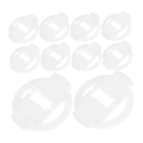 ERINGOGO 100Pcs Cable Clips Holder for Securely Fastening Power and Lamp Wires Versatile Light Clips for Outdoor String Lights Easy Installation and Elegant Design for Various