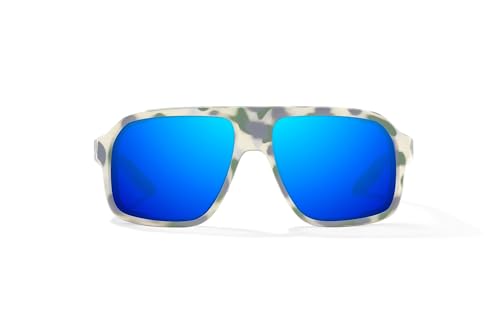 Image of Bajio Cocho Polarized Sunglasses - Removable Folding Side Shields - XL Fit - Medium Wrap